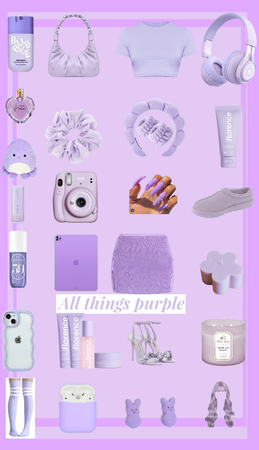 All purple things
