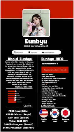 SOURGIRLZ(사워걸) - Eunbyu’s introduction