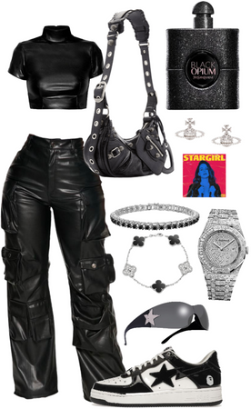 All Black, Star Girl Outfit