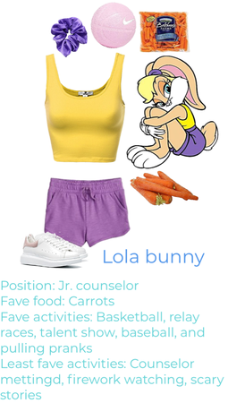 Lola Bunny at Summer Camp