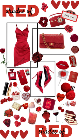 Challenge: SHADES OF RED