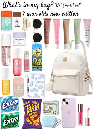 What’s in my bag? 7 year olds now edition!