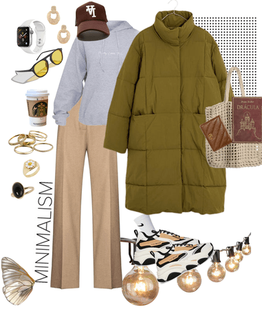 hoodie. trench. trousers. #leisurewear #accessorize #dressitup