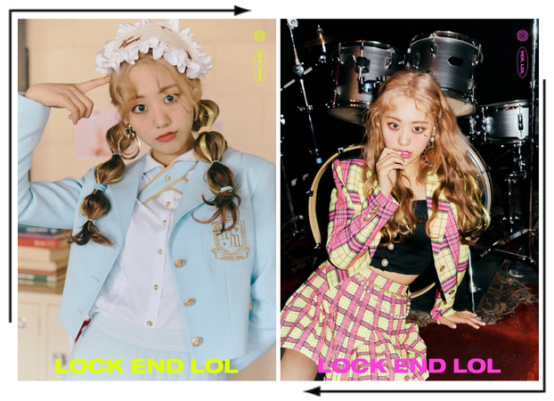 CROWNZ*ONE "Lock End Lol" Chaeyoung Teasers
