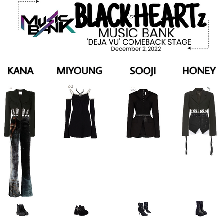 {BLACK HEARTz}’Deja Vu’ Music Bank Comeback Stage