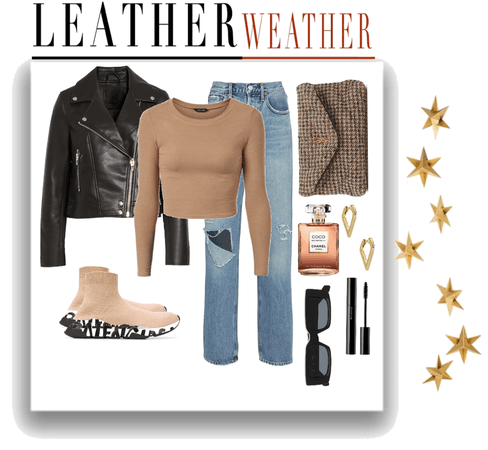 Leather Jacket Outfit