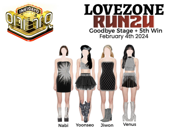 LOVEZONE (러브존) RUN2U | Inkigayo