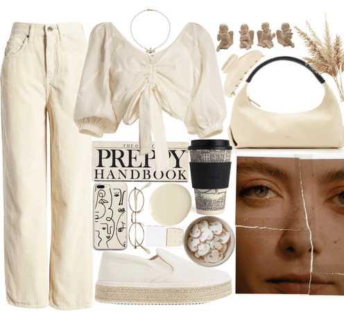 creamy day outfit