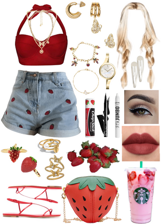 Aspen Yun Inspired Strawberry-Butterfly Outfit
