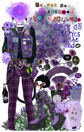 Punk Fantasy Purples