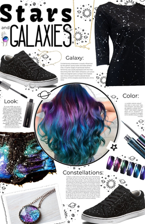 Stars and Galaxies | 🌌 GALAXY HAIR CHALLENGE 🌌 |
