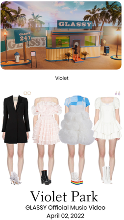 Violet Park | GLASSY | Official Music Video
