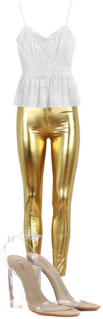 Gold pants