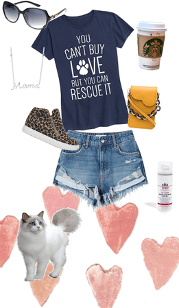 Comfy graphic tee outfit