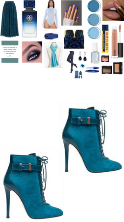 Shades of Blues Outfit