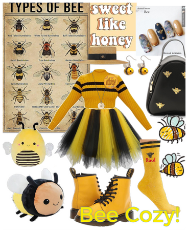 "Bee" Cozy! DIY Outfit