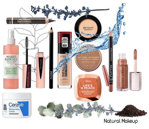 Natural makeup products