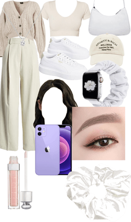 Ootd White By Flora