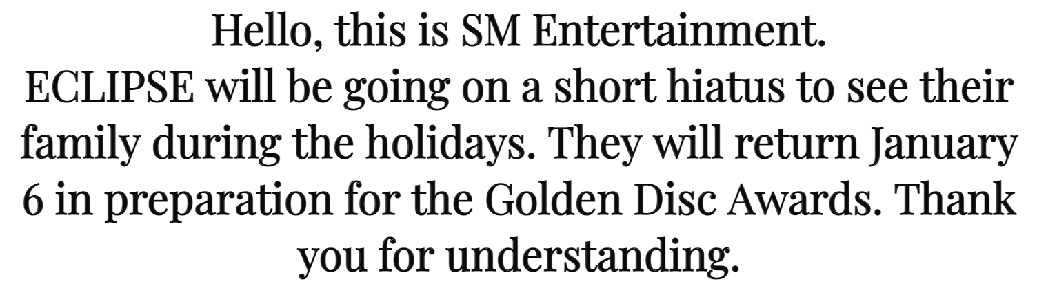 SME Official Statement