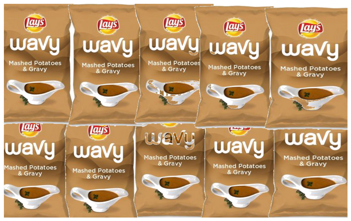 Mashed Potatoes and gravy lays
