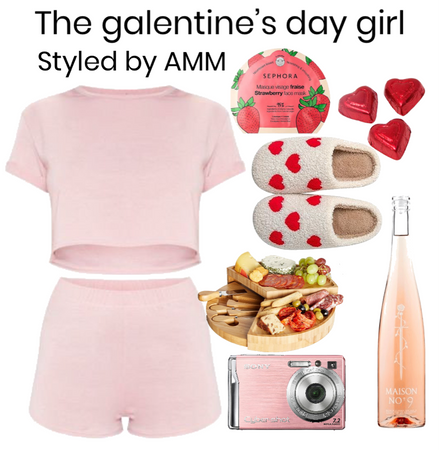 The galentine’s Day girl