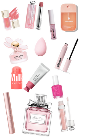 pink beauty essentials 🫶🏼