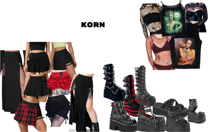 outfit ideas for Korn show
