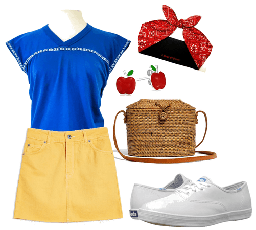 modern snow white outfit