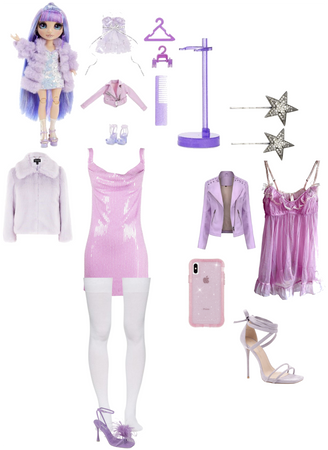 Violet inspired outfit