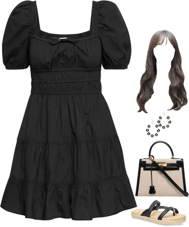 Black Spring Dress