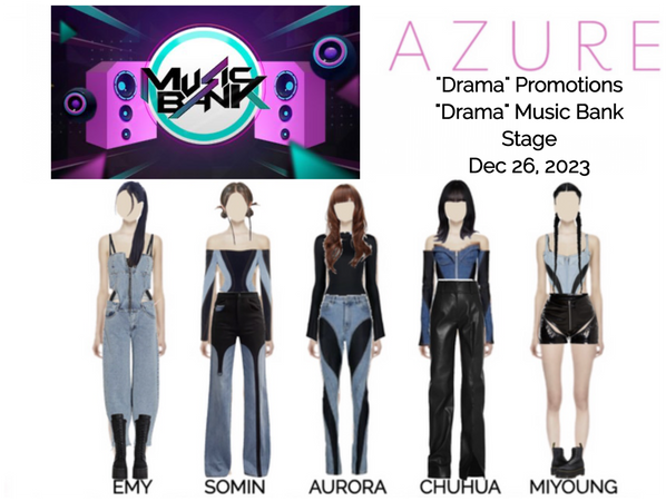 AZURE(하늘빛) "Drama" Music Bank Stage