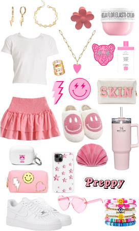 preppy pink 🌸🎀🌷