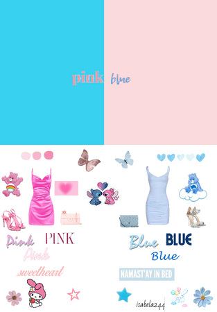blue e pink