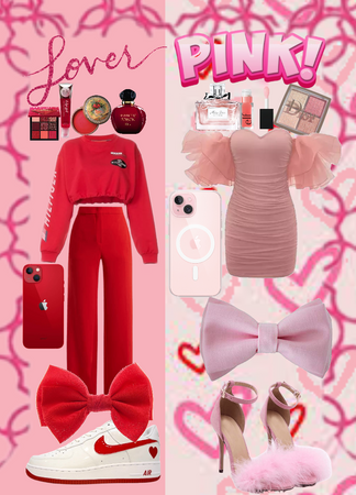 red vs pink