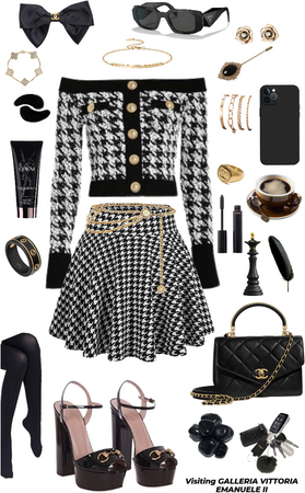Chanel black & gold 🖤☕️