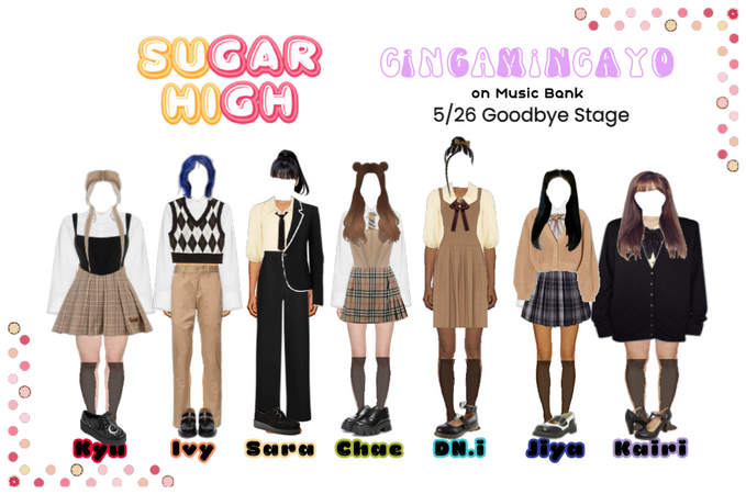 Sugar High Music Bank "Gingamingayo" 5/26