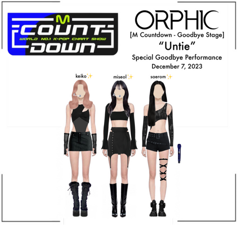 ORPHIC SOL (오르픽 솔) ‘UNTIE’ M Countdown Stage