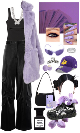 daddy's daugther (black&lavender)