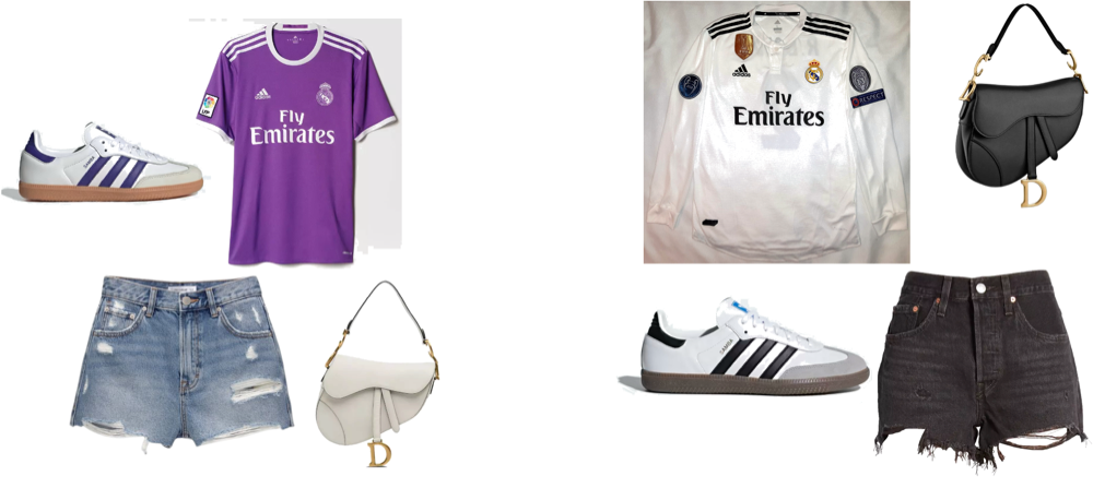Real Madrid outfits