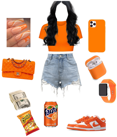 Orange fit for daily