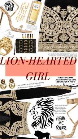 Lion hearted girl