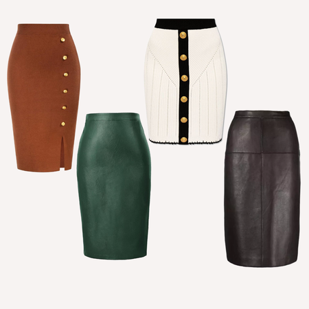 elevated pencil skirts