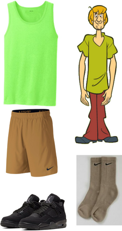Shaggy Inspired Workout Outfit