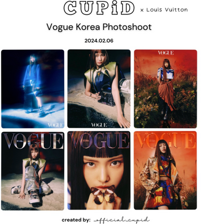 𝗖𝗨𝗣𝗶𝗗 (큐핏) - Heejin Vogue Korea Photoshoot