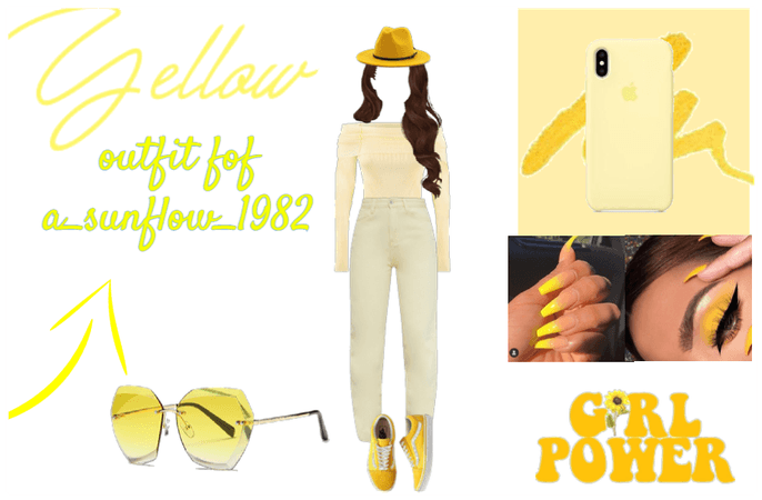 #yellow #outfit #foryou @a_sunflower_1982