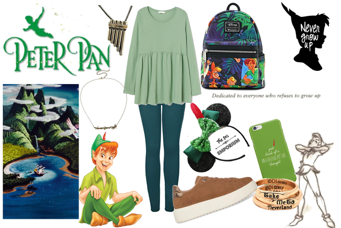 Peter Pan Inspired Outfit