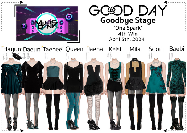 GOOD DAY (굿데이) [MUSIC BANK] Goodbye Stage
