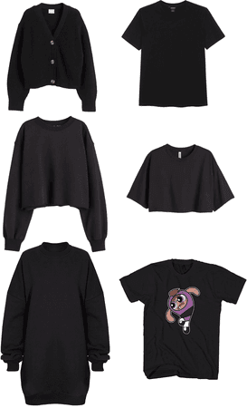 Simple black blouse/shirt/cardigan
