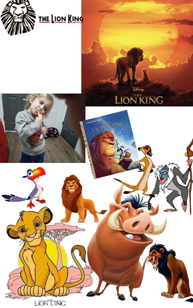 my little brother loves lion king
