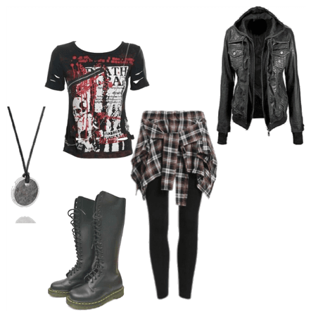 Polyvore Punk Edgy Outfit